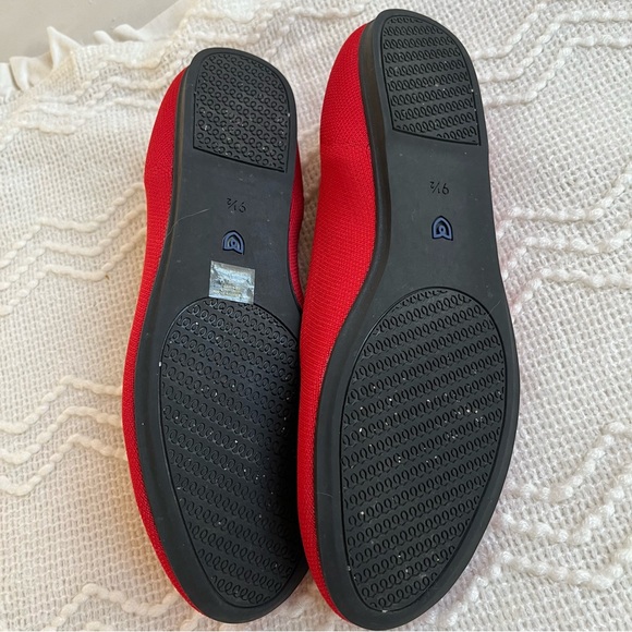 Rothy’s Red Flats Size 9.5 - Picture 11 of 12